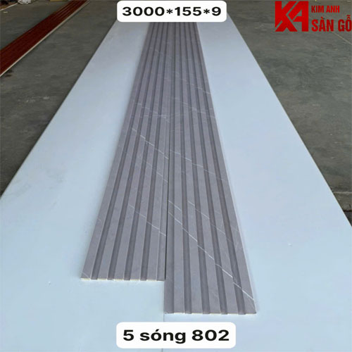 Tấm Ốp Tường Lam 5 Sóng Thấp GR-802
